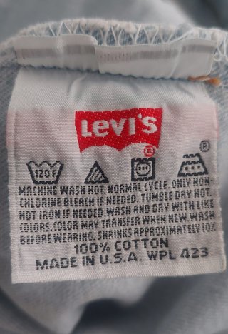 Levi's 501 Vintage Años 90 - Azul Claro