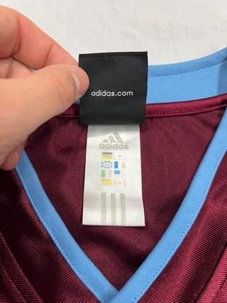 Canotta Adidas Vintage Basket Bordeaux Celeste L