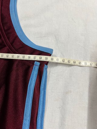 Canotta Adidas Vintage Basket Bordeaux Celeste L