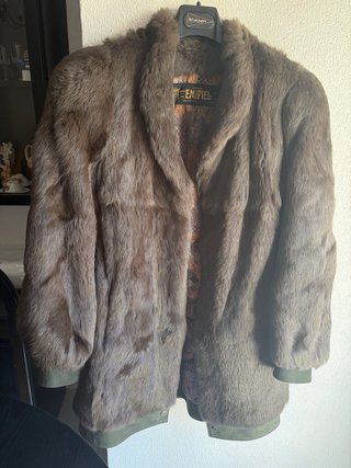 Chaquetón de conejo para mujer