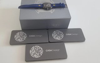 Reloj Ciga Design Automático Estilo Aircraft