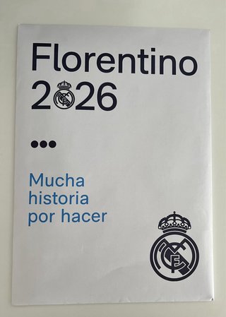 Álbum Florentino Real Madrid Completo (socios)