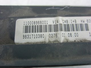 CUADRO INSTRUMENTOS CITROEN XSARA PICASSO 9631710380 1461162