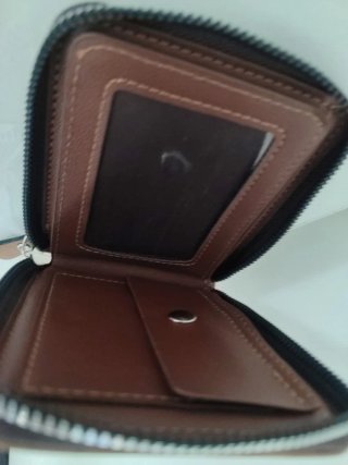 Cartera DIZORRIS STYLE Marrón Cuero Cremallera