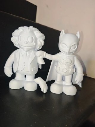 Figuras Batman y Joker Impresión 3D