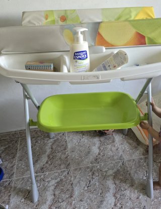 Cambiador,Bañera CAM plegable para bebés