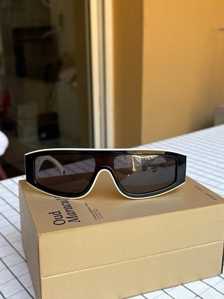 Gafas Chanel Montura Ancha blanca y Negra