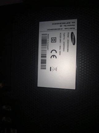 Samsung TV UD40D5003BW para piezas