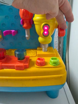 Banco de trabajo infantil de juguete