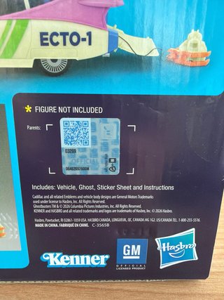 Ghostbusters Ecto-1 Glow in the Dark Ecto-Glow