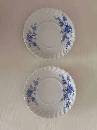 Set 2 Tazas Consomé + plato (Haviland Limoges)