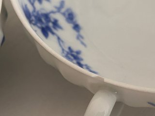 Set 2 Tazas Consomé + plato (Haviland Limoges)