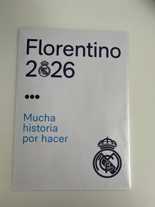Álbum Florentino Real Madrid (exclusivo socios)