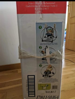 Sdraietta/Altalena bimbo con giochi