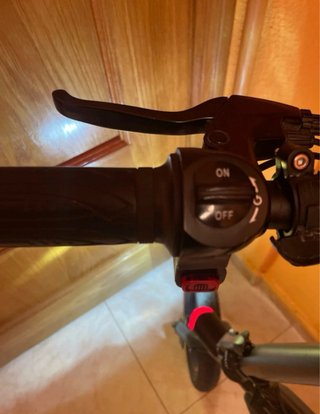 Patinete Eléctrico Plegable Negro