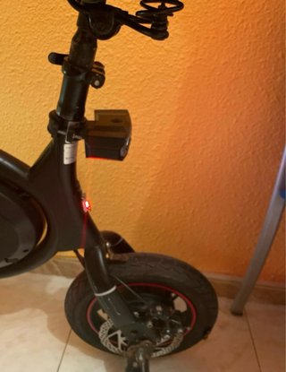 Patinete Eléctrico Plegable Negro