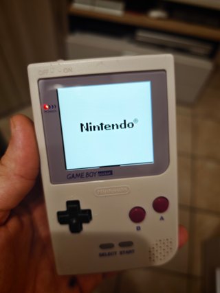 Game Boy Pocket JAP Grigio Schermo IPS
