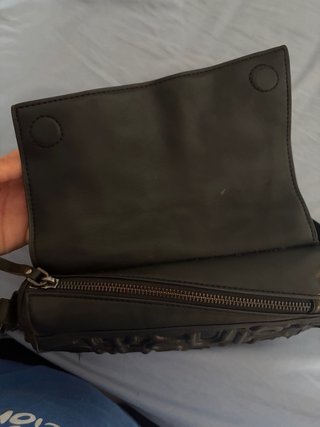Bolso Desigual Negro con Detalles Multicolor