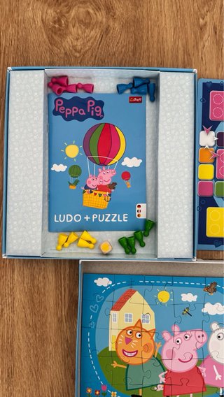 Peppa Pig Ludo + Puzzle