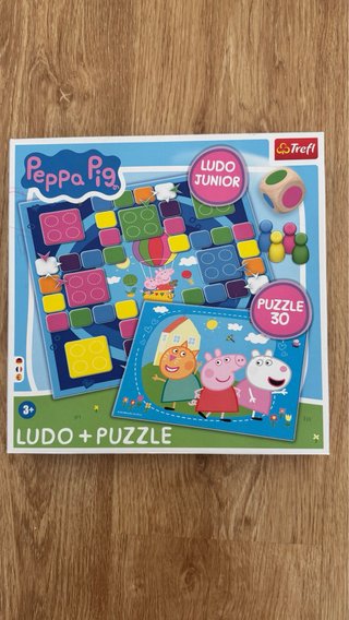 Peppa Pig Ludo + Puzzle