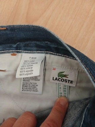 Jeans Lacoste Azul