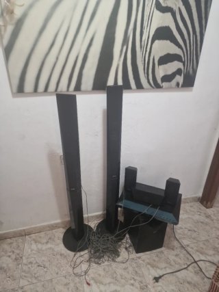 Home Cinema Sony con Torres de Sonido