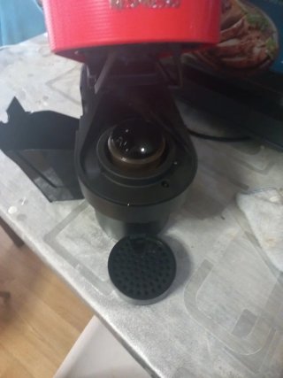 Cafetera Nespresso Krups Vertuo Pop Roja