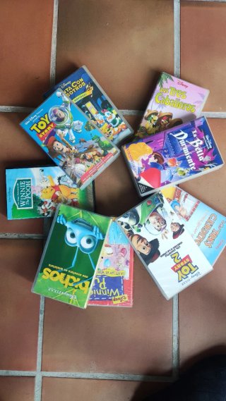 Lote Películas VHS Disney (46 cintas)