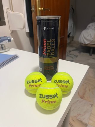 Bote de pelotas de pádel Zusset Prime