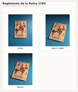 Lote uniformes militares España 1975-1978, 3 usad…