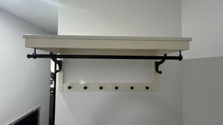 Perchero Estante Blanco Ikea serie Hemnes