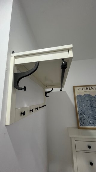 Perchero Estante Blanco Ikea serie Hemnes
