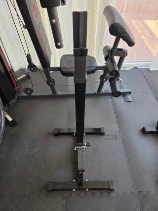 Equipo de gimnasio: pesas, barras y accesorios