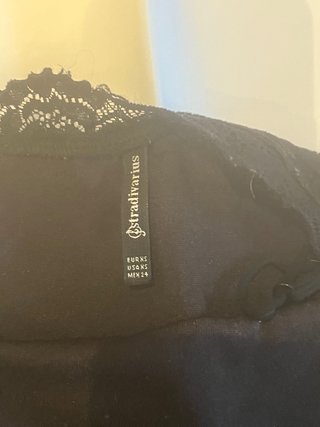Body de renda preto
