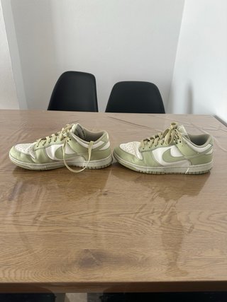 Nike Dunk Low Verde y Blanco