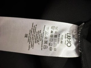 Vestito Liu Jo nero con perle