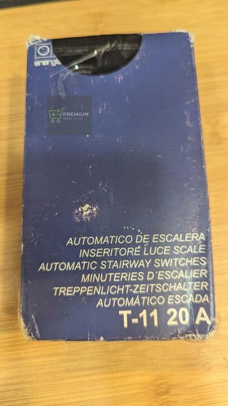 T-11 20 A 120 V. AUTOMÁTICO ESCALERA MECANISMO RELOJERÍA