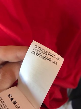 Galliano T-Shirt Rossa con Grafica