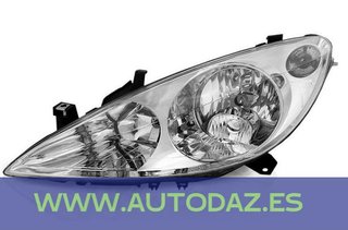 Faro izquierdo H1+H7+H1 PEUGEOT 307-5240021