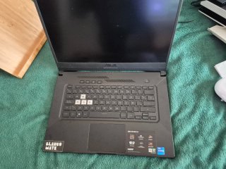 Portátil ASUS TUF DASH F15 Negro/Gris