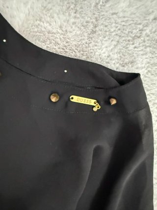Vestito Guess nero con borchie
