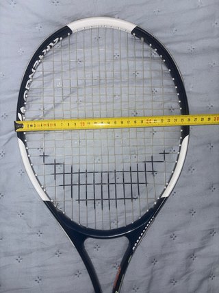 Raqueta de tenis azul y blanca Artengo