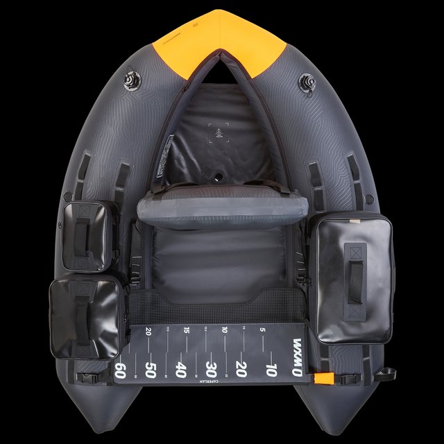 Float Tube Pesca Depredadores FLTB 5 V2 Gris-Naranja