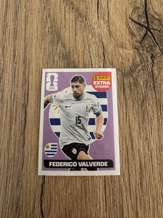 Carta Panini Extra Sticker Federico Valverde