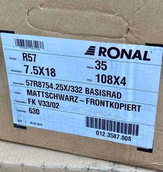 OFERTA 24H LLANTAS DS CITROEN FORD 4X108 18"