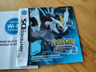 Pokemon Nero 2 ITA Completo Manuali Scatola