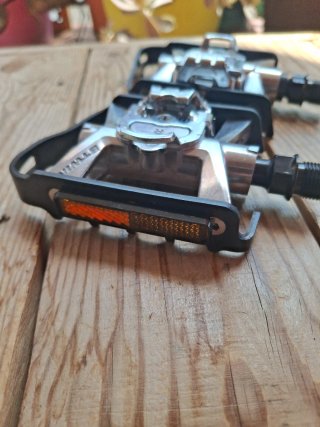Pedales SPD Btwin con calas