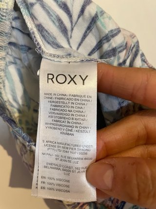 Pantalón de tela estampado verano