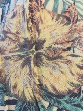 Pantalón de tela estampado verano