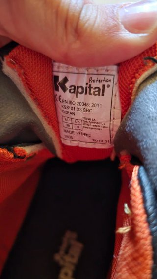 Botas de seguridad Kapital S3 SRC T.39